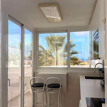 度假居 Sunset Ocean View With Patio B By-tenerife365 阿德耶